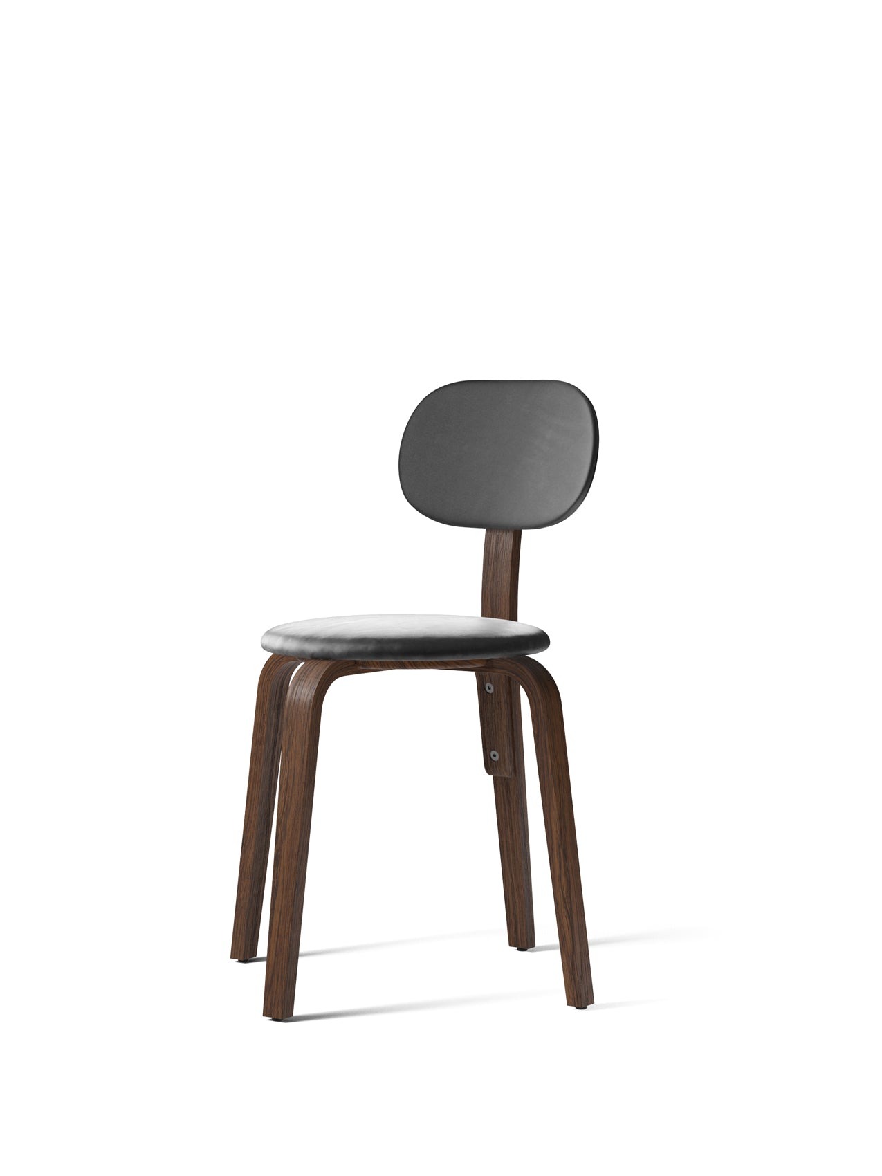 5709262050826 Afteroom Plus, Обеденный стул на деревянной основе, обитый LuceLight  - Вид №33