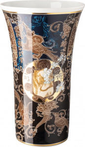 10654576 Rosenthal Ваза Rosenthal Династия 34см фарфор, коричнево-синяя Фарфор