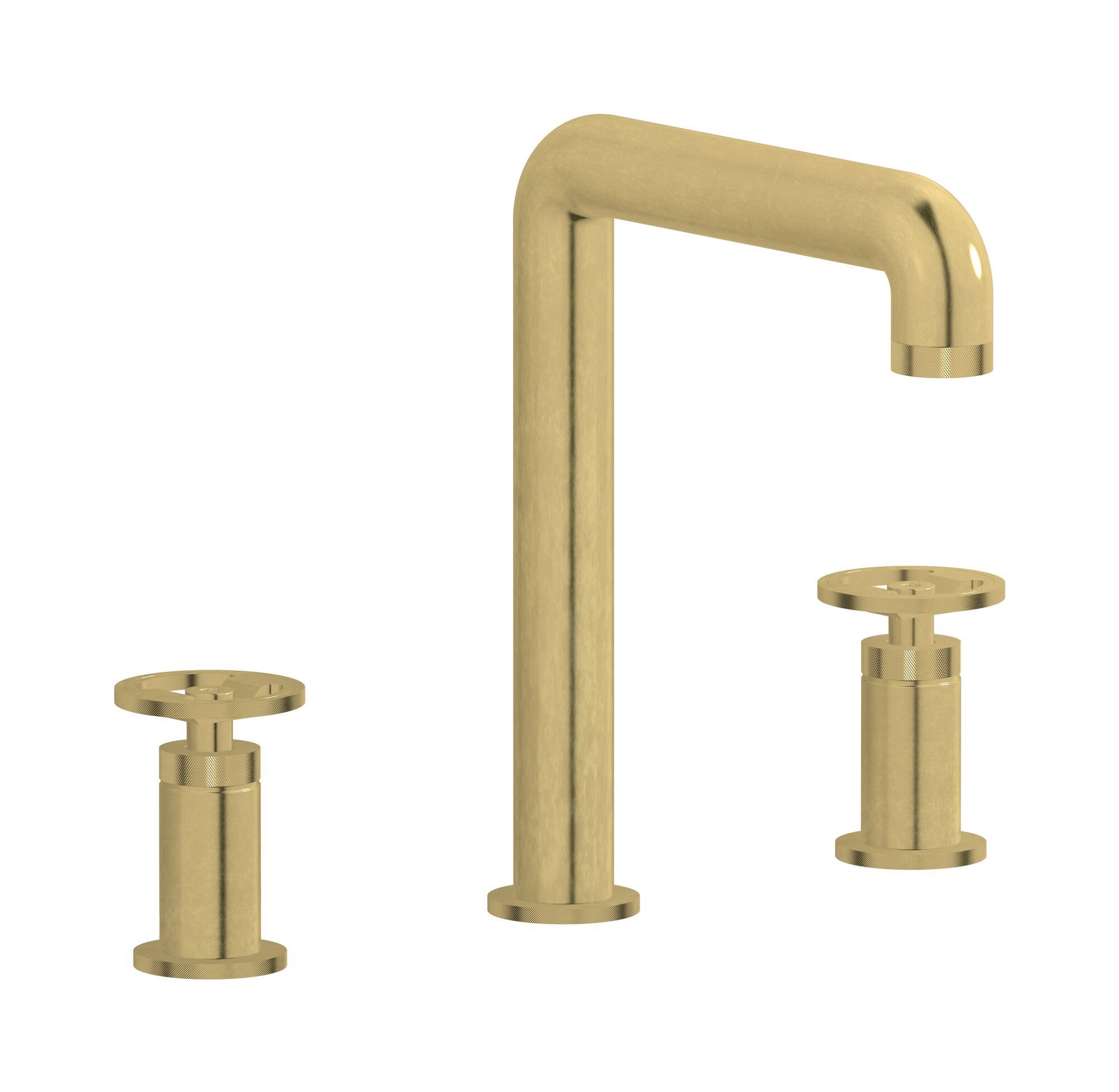 Смеситель для раковины с 3 отверстиями для пола с автоматическим сливом IB Bold ARCH-00028947 - Вид №12