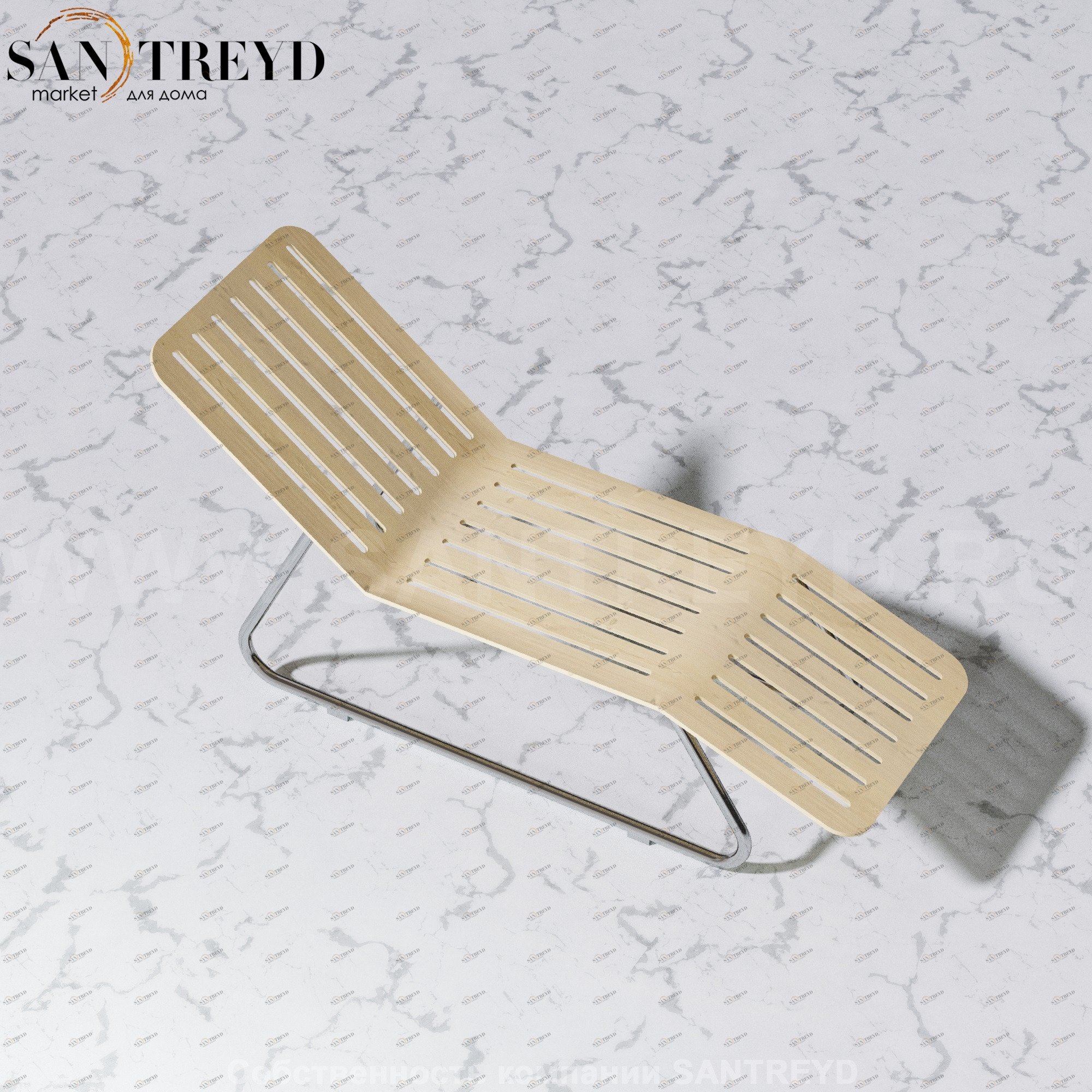 Effegibi OTIUM Релаксационный лежак из березовой фанеры под бук AR20150049 Accessori