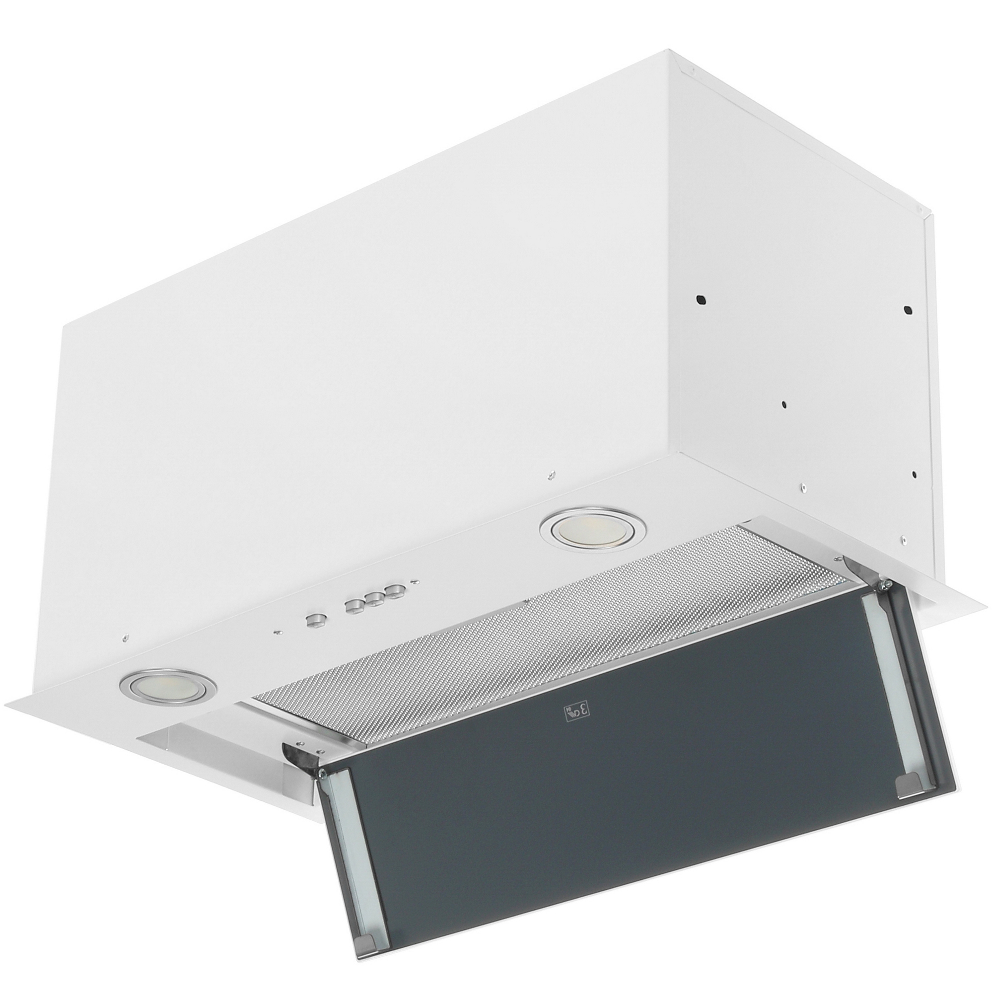 9978132 Вытяжка полновстраиваемая ELIKOR Cube 60П-1000 белый/белый STDN-0005060 - Вид №2