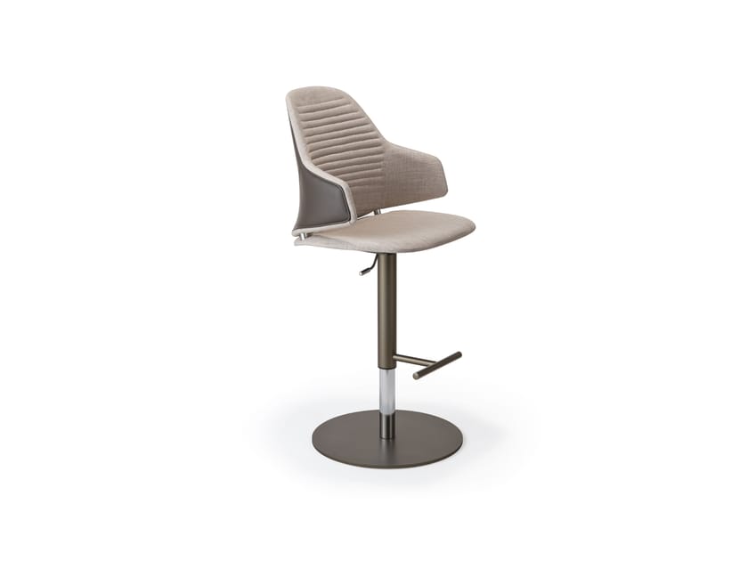 Регулируемый по высоте тканевый стул с подставкой для ног REFLEX ARCH-00087219