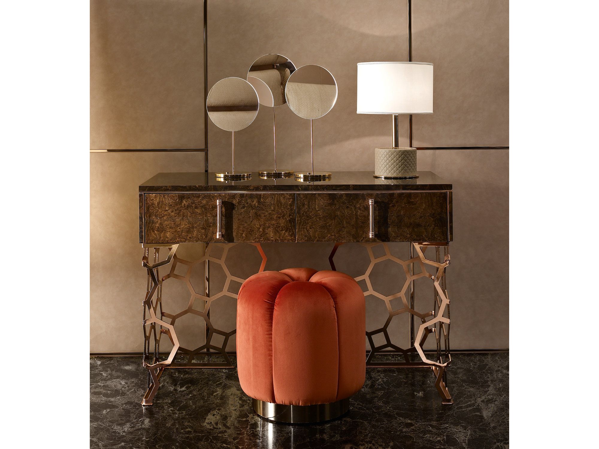 Круглый пуф VOLPI Луиджи Вольпи ARCH-00122935