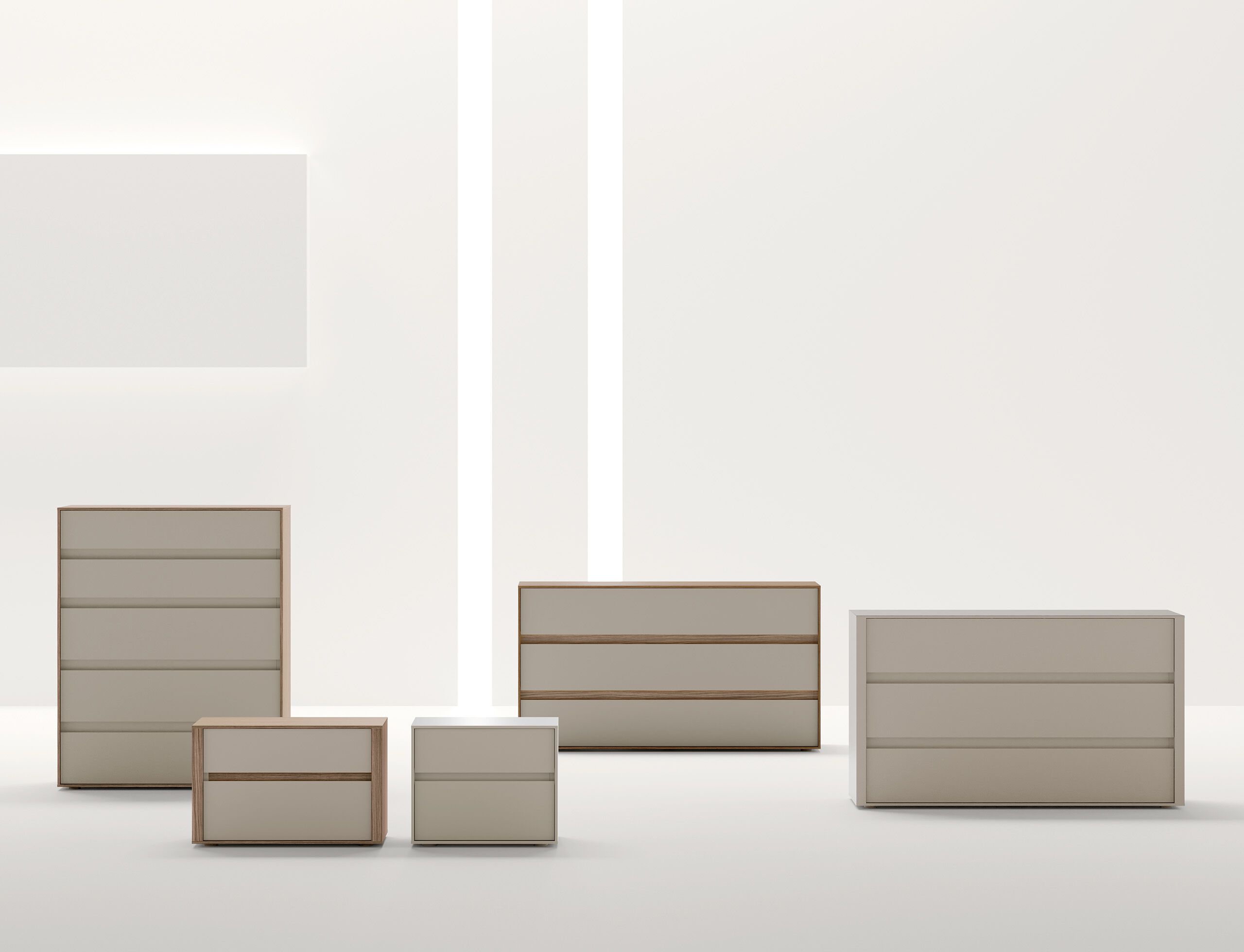 Меламиновая тумбочка с ящиками Adok Unique ARCH-00124121 - Вид №1