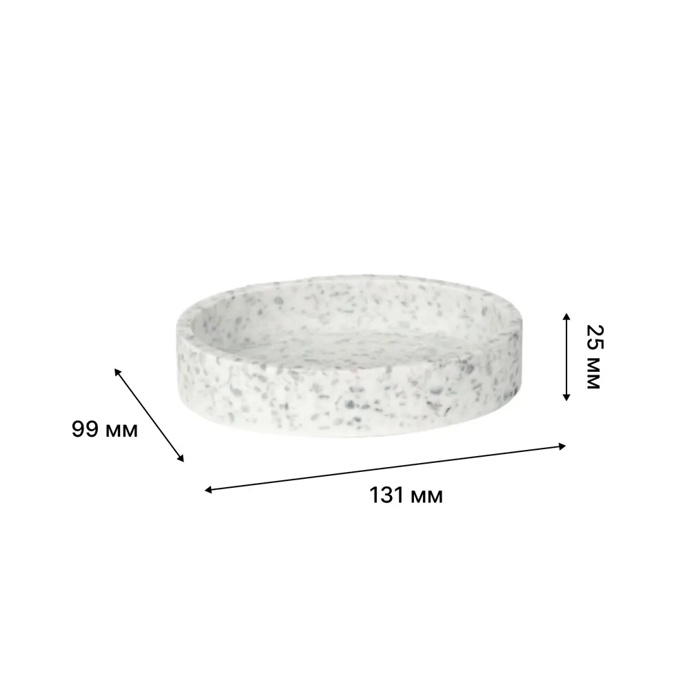 Мыльница LEMER Iden - элегантный аксессуар для современной ванной 89384954 STLM-1477396 - Вид №1