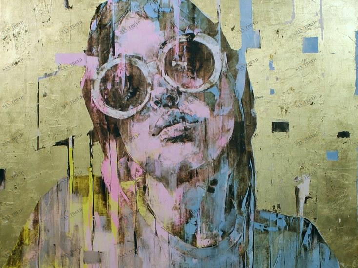 MOMENTI Авторский художественный принт Crazy home paintings Mg-031