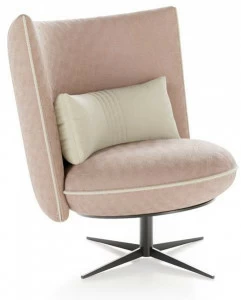 Liu Jo Living Collection Кресло с обивкой из ткани с 4 спицами Urban fan Ibk