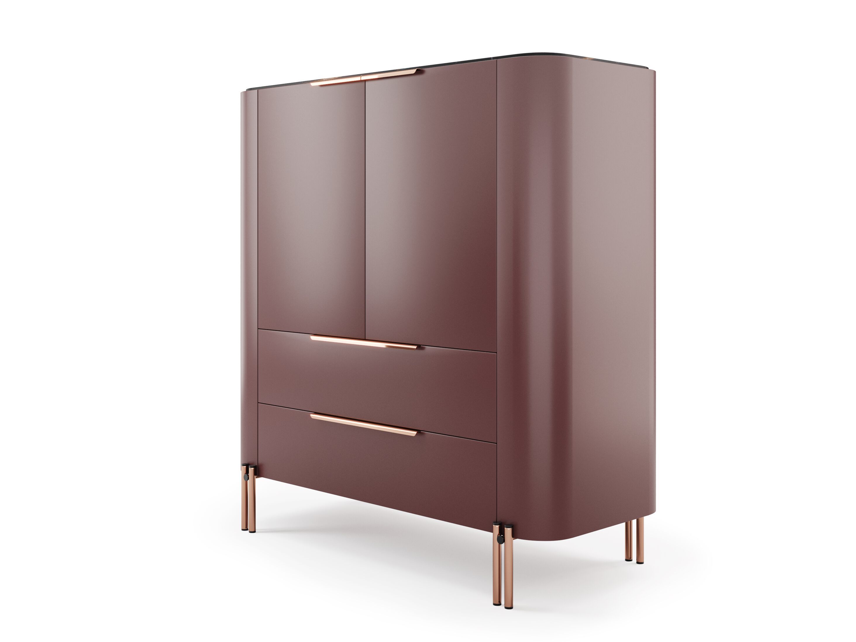 Деревянный шкаф с распашными дверцами PRADDY Natur ARCH-00124844 - Вид №1