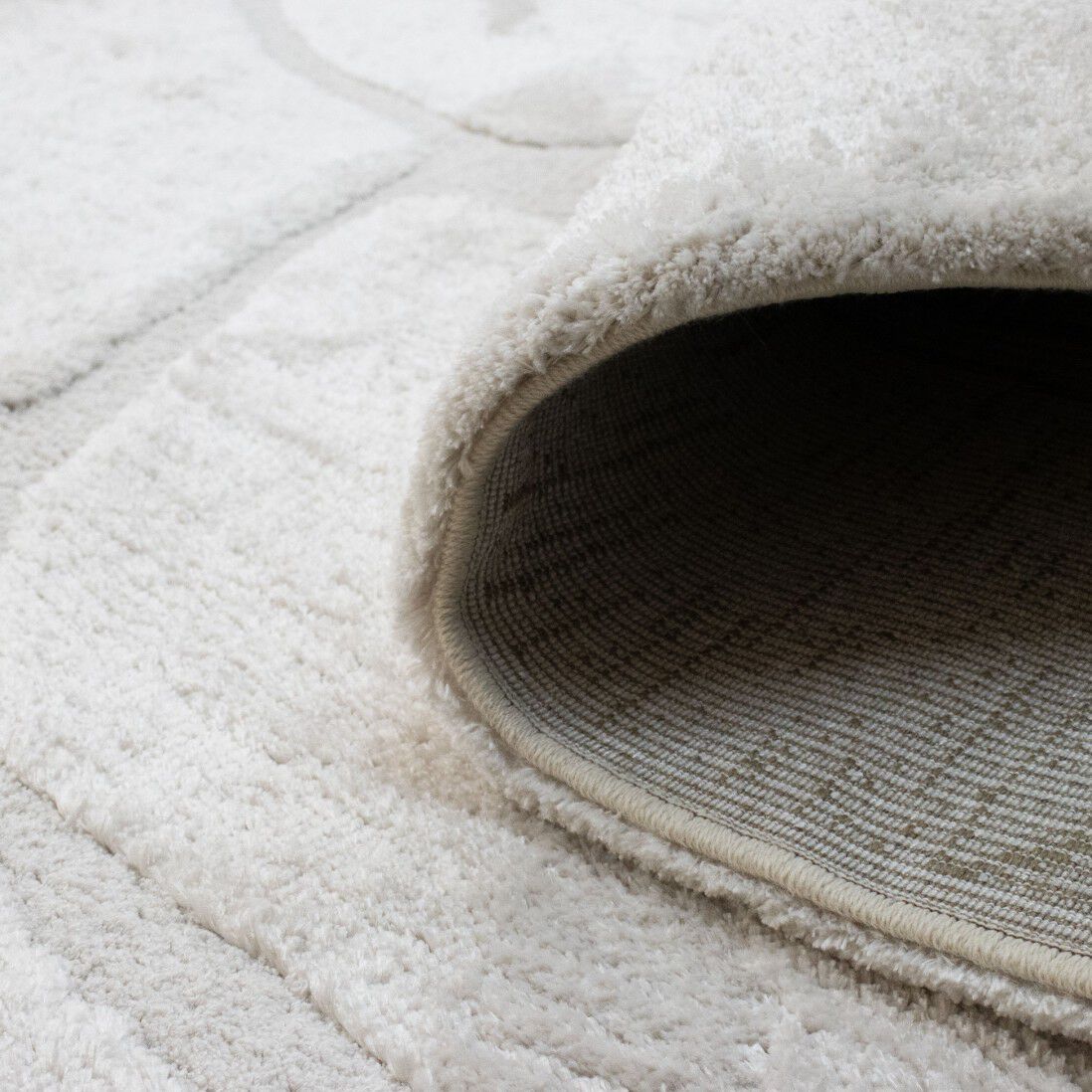 Овальный узор сплошной цвет ковер Ademi Essential ARCH-00096044 - Вид №11