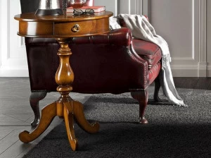 Prestige Журнальный столик из вишневого дерева с подставкой 3 звезды Capricci Cvf013