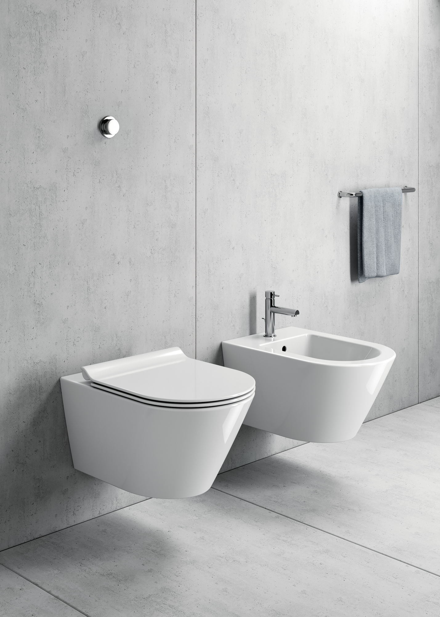 941609 Подвесной унитаз настенный Белый GSI ceramica  Италия  - Вид №3