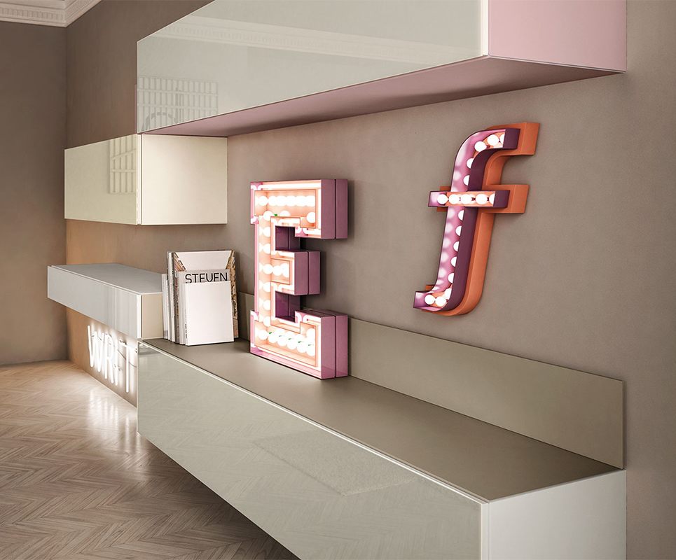 Композиция из модулей  LAGO Livingroom_0238  - Вид №1