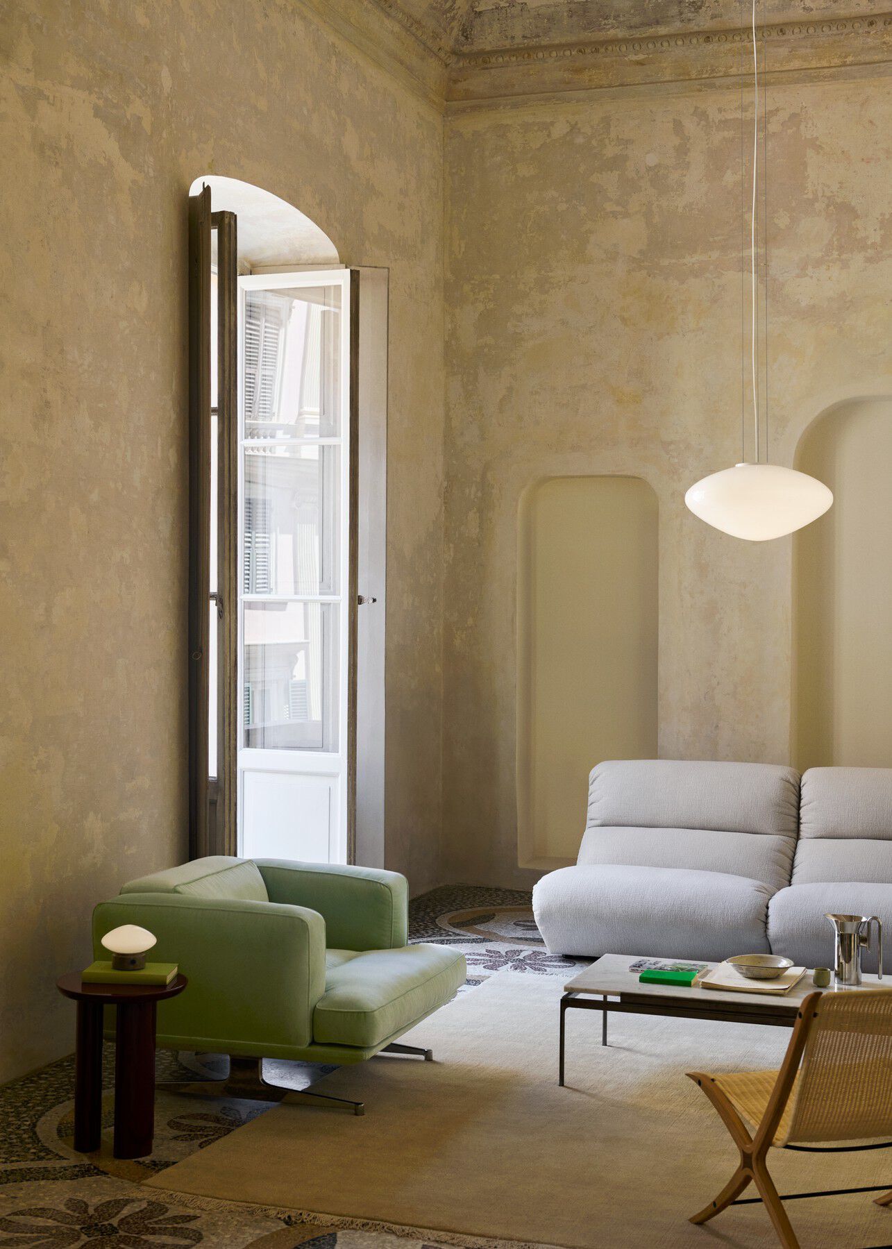 Выдувное стекло светодиодный подвесной светильник &Tradition Mist ARCH-00037605 - Вид №7