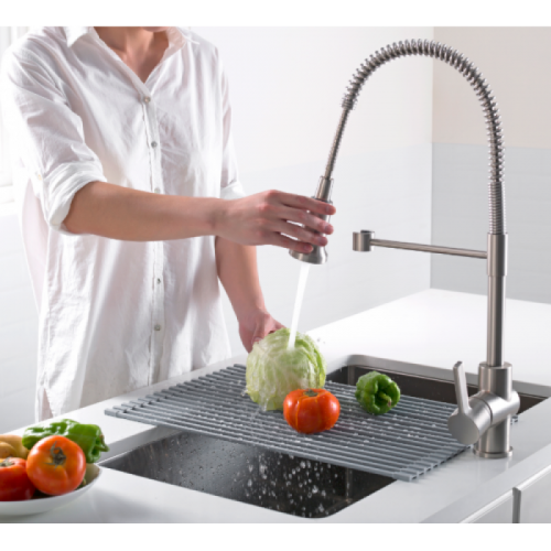 KRM-10GREY многофункциональная силиконовая сушка krausru  - Вид №8