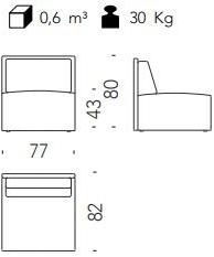 Moroso Секционный модульный диван из ткани Sushi edition sun-id-1501172 - Вид №1