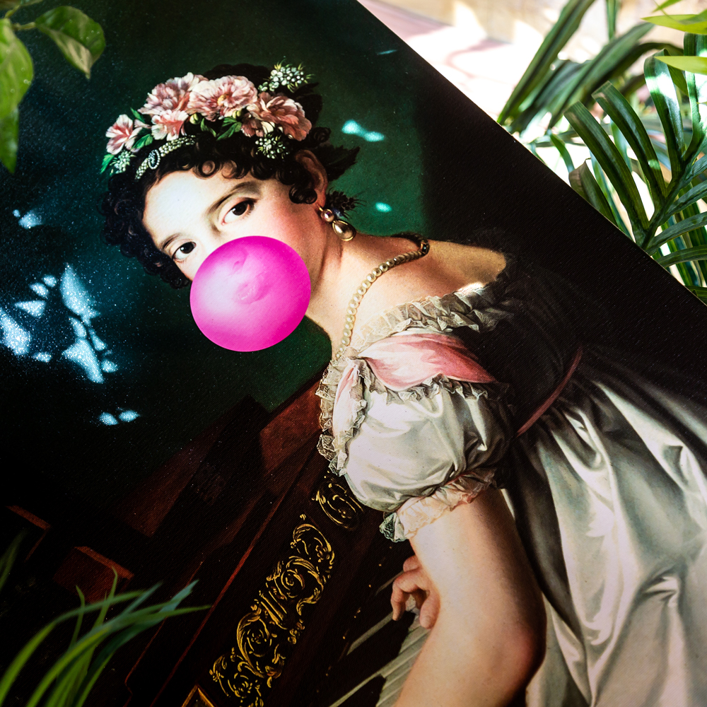 30101915 Арт-портрет «Мануэла» (холст, галерейная натяжка) Object Desire  - Вид №7