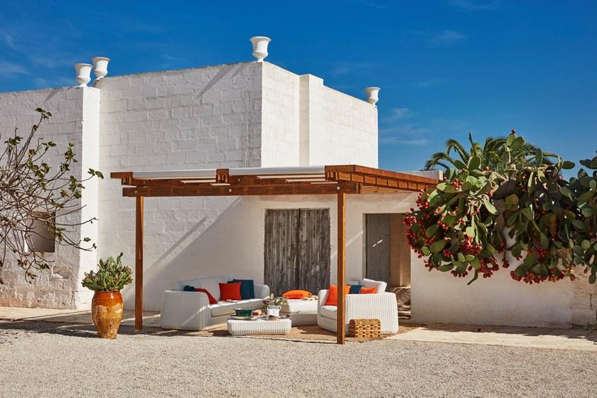 Unopiù Пристроенная пергола из клееной сосны Classique sun-id-1471028 - Вид №1