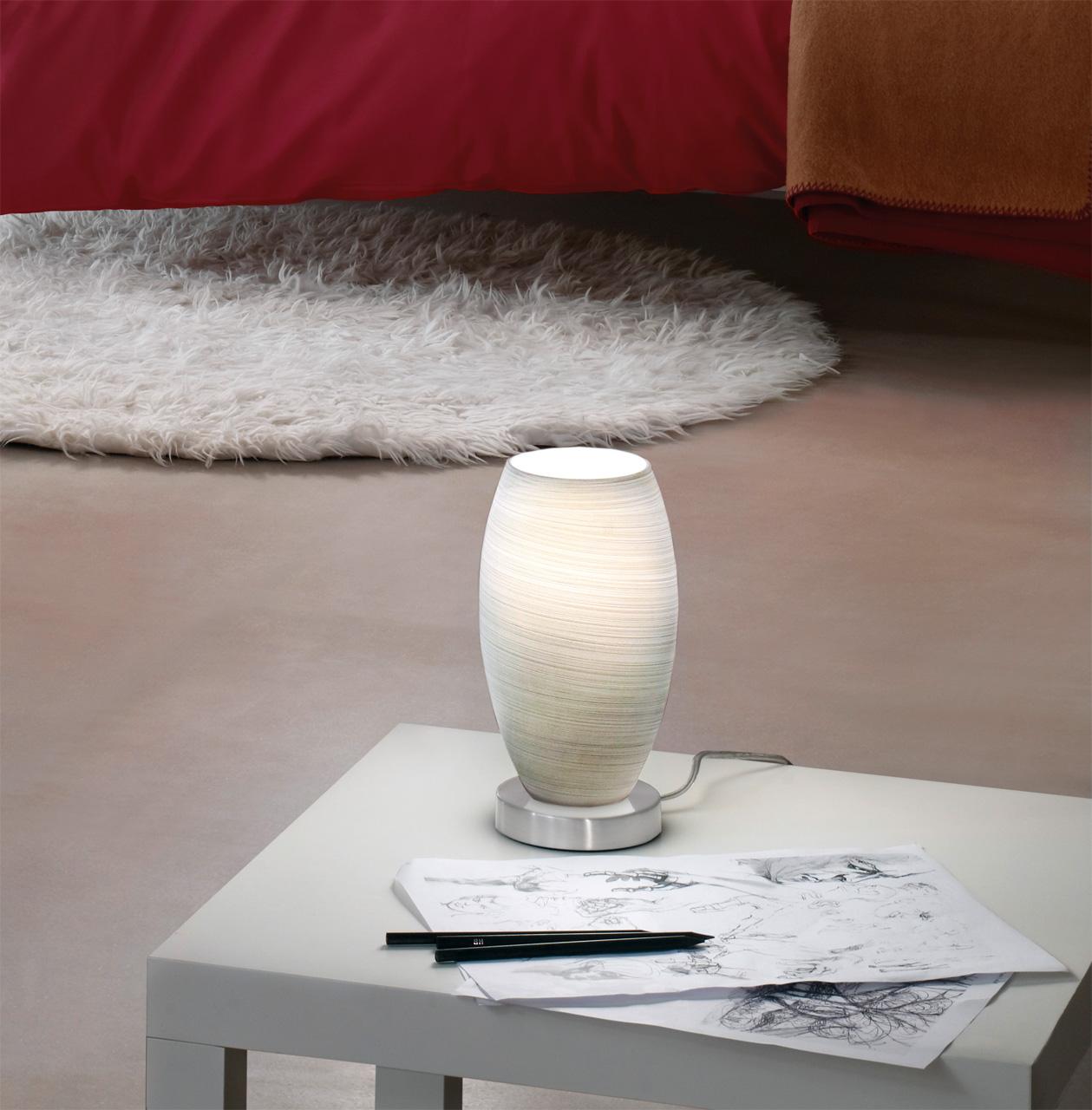 Настольная лампа Eglo Batista 3 93193 EGLO ВАЗА 080069 Бежевый  - Вид №1