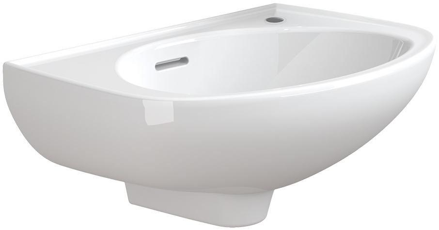 S10071516900000 Подвесная раковина настенная прямоугольная Sanitana  белая 