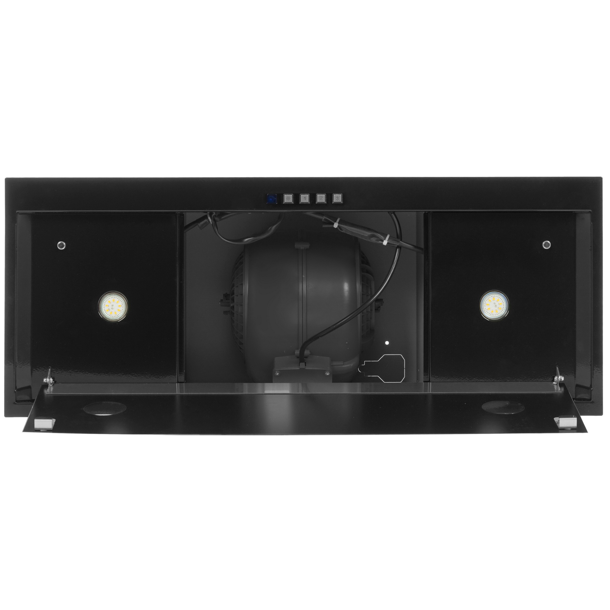 5354593 Вытяжка полновстраиваемая Akpo WK-6 Neva glass серебристый/черный STDN-0119562 - Вид №8