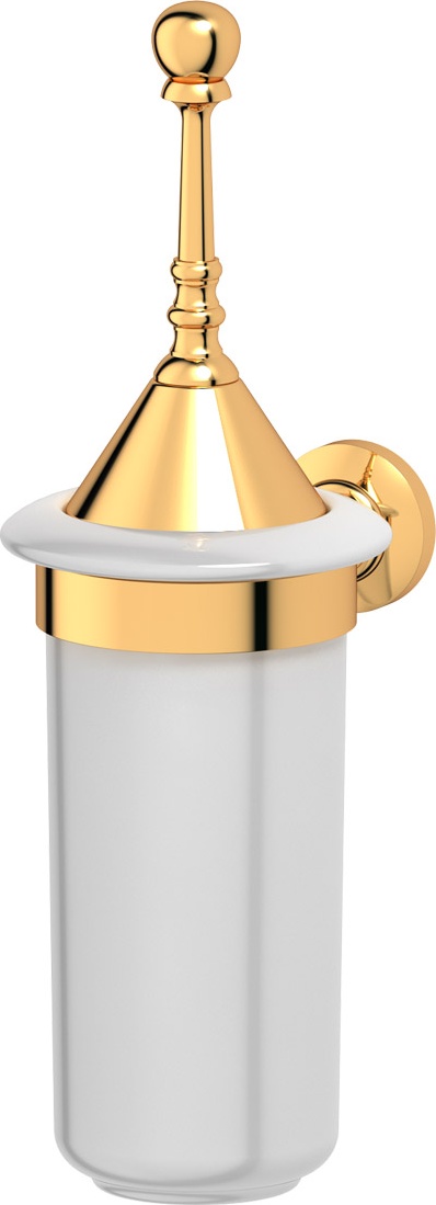 STI 224 Держатель с туалетным ершом с крышкой 3SC STILMAR GOLD Treesseci 3SC