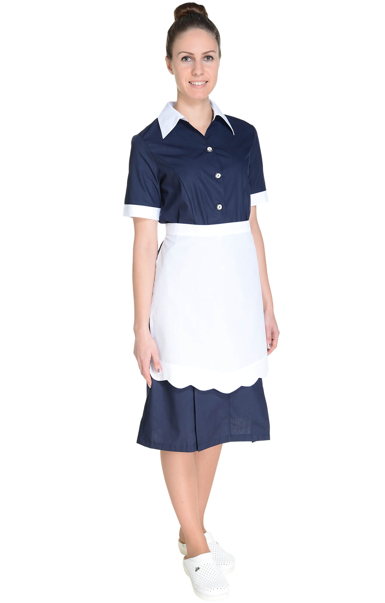 63433 Комплект NAVY (темно-синий) GRACE  Одежда для обслуживающего персонала  размер 48 (L)  - Вид №10