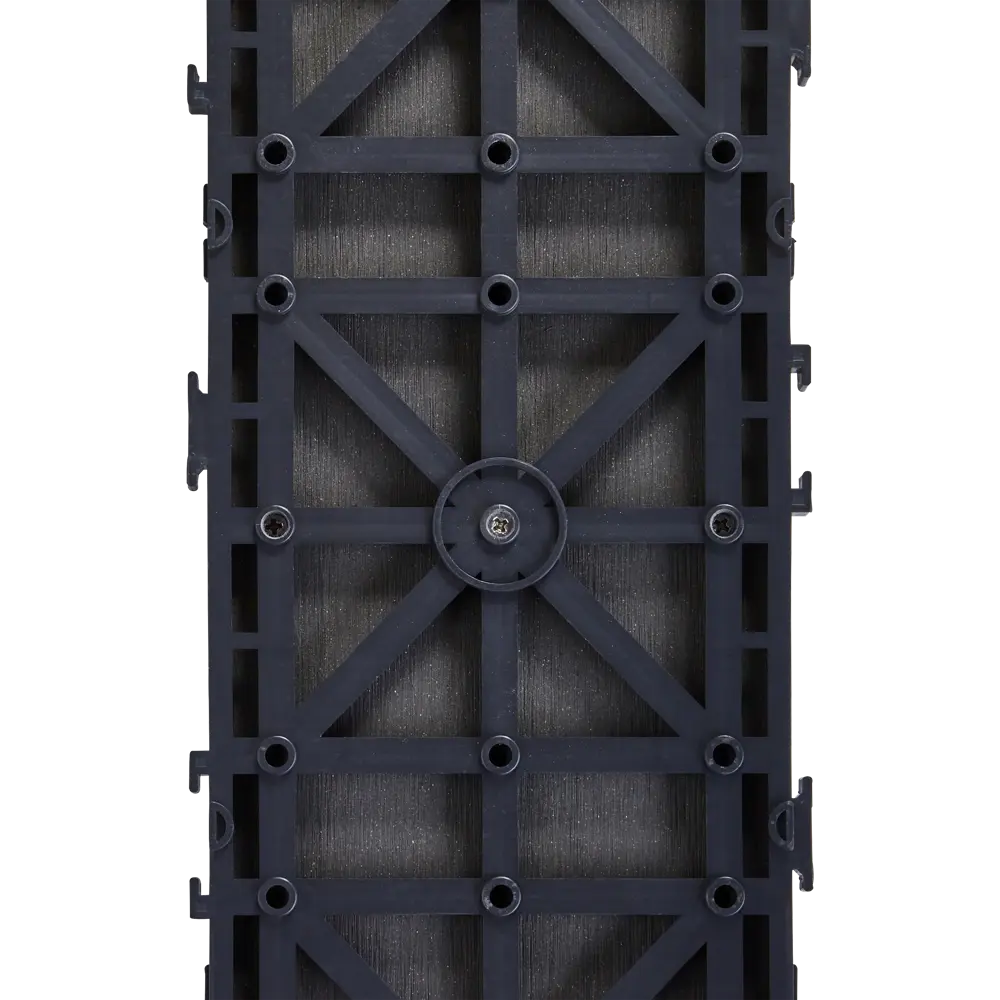 Террасная доска ДПК Naterial цвет темно-серый 1200x150x34 мм 0.18 м² 82661072 STLM-2009873  - Вид №2