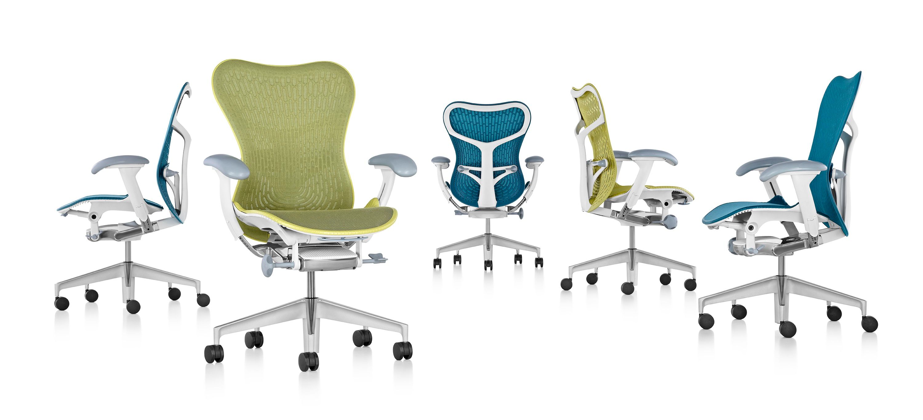 Triflex полимер поворотный эргономичный офисный стул Herman Miller Mirra 2 ARCH-00071795 - Вид №28