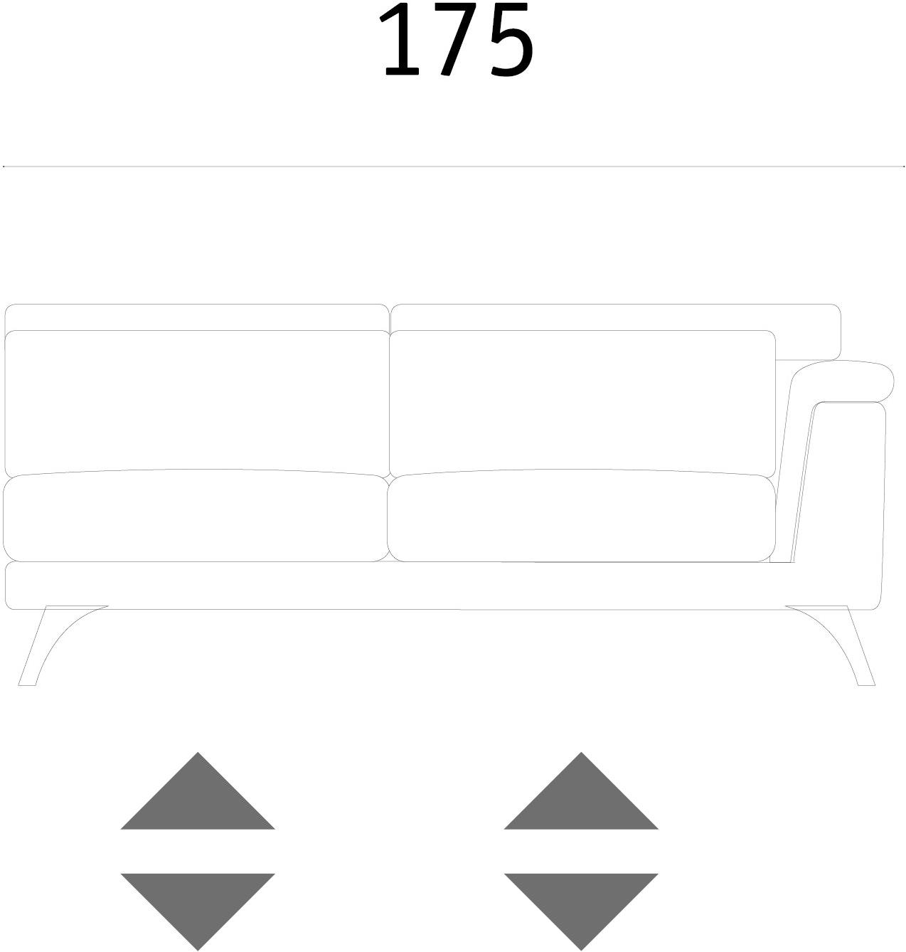 Febal Casa Мягкий тканевый диван с шезлонгом sun-id-1377887 - Вид №15