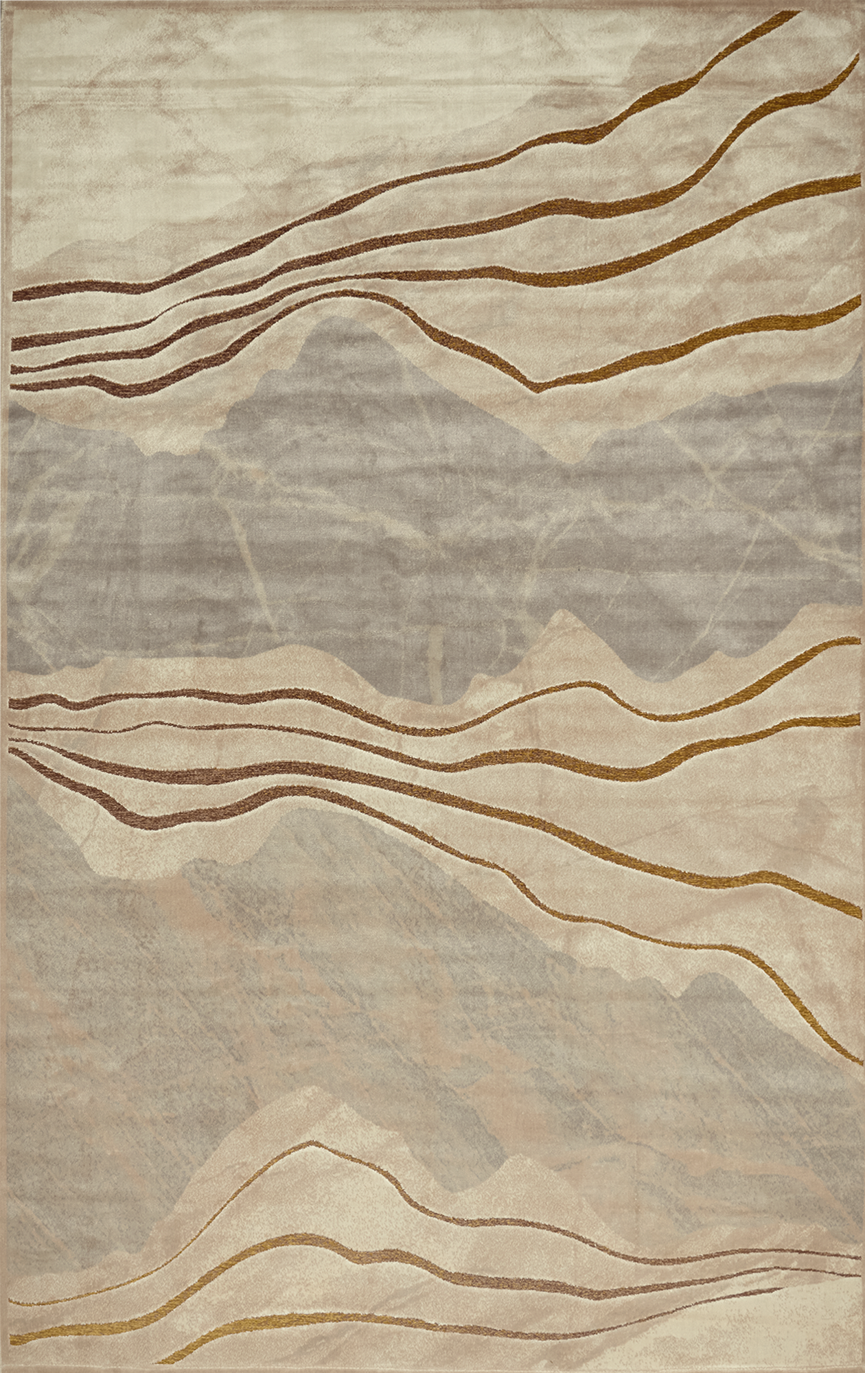 85570607 Ковер вискоза Рим 817J 195x280 см цвет бежевый STLM-0063957 CTIM 