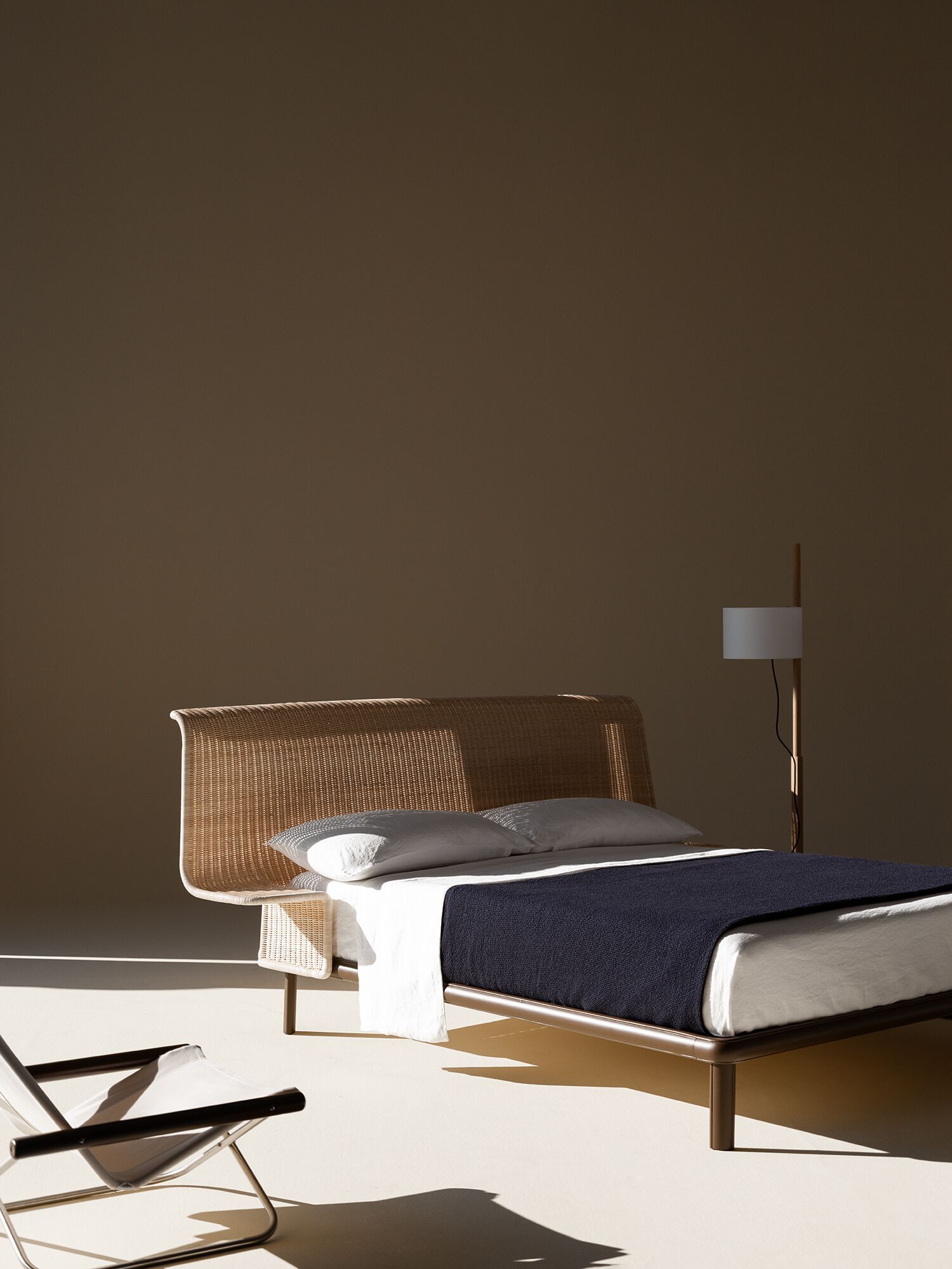 Двуспальная кровать из кованого железа и медоллино Lispi SERAFINO ARCH-00141857 - Вид №2