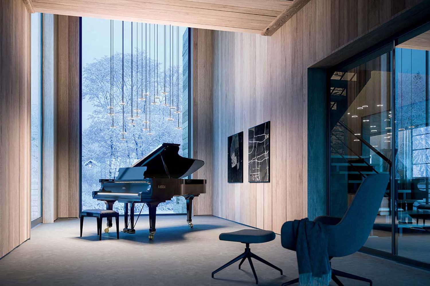 Поликарбонат светодиодный подвесной светильник Quadrifoglio Group Дизайнерское освещение ARCH-00104483 - Вид №1