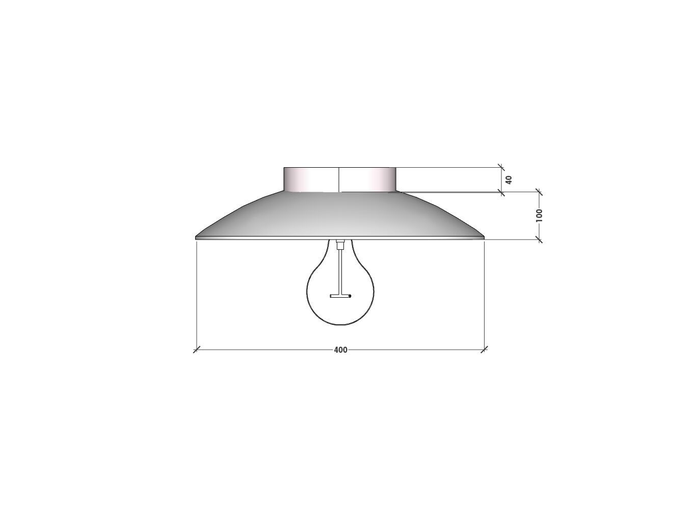 Термоформованный стеклянный подвесной светильник ручной работы RADAR INTERIOR Zenith ARCH-00030849 - Вид №9