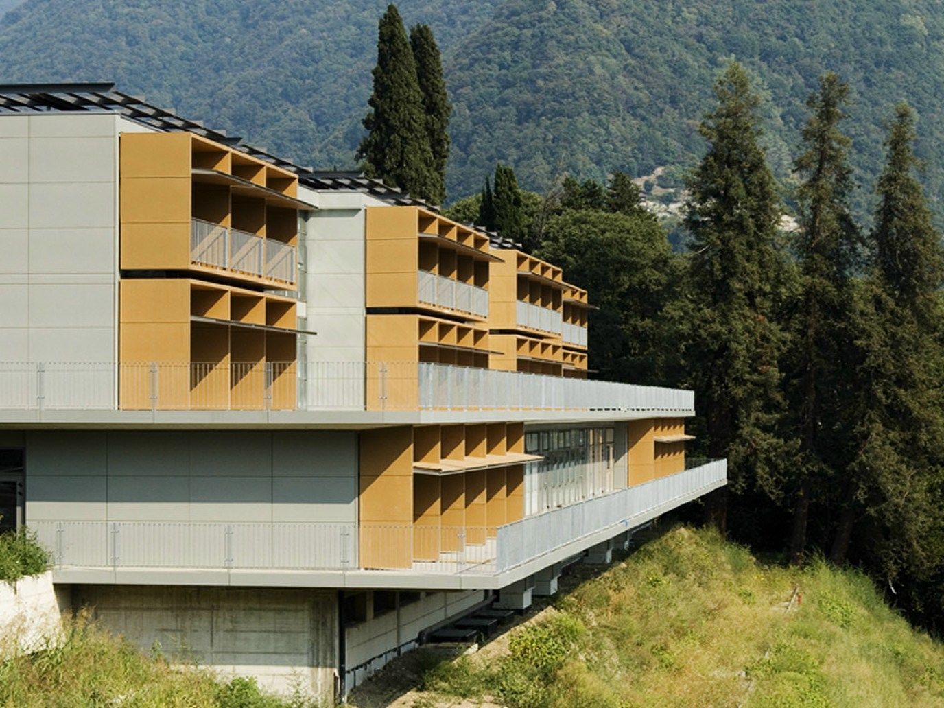 Фасадные и кровельные панели из армированного волокном бетона SWISSPEARL Swisspearl® ARCH-00046860 - Вид №11