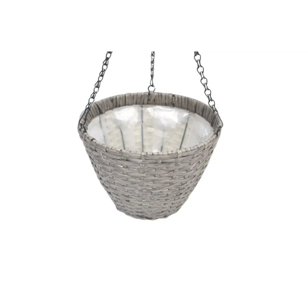 Кашпо Santreyd Green Art серое из искусственного ротанга ø27 см 89350536 STLM-0958186 - Вид №1