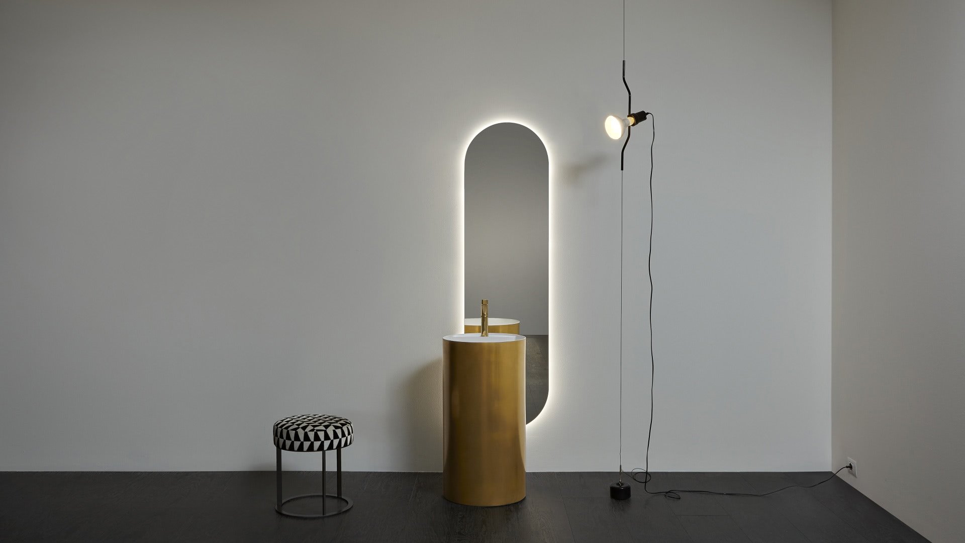 Simplo85 Напольная раковина стоящая прямоугольная Antoniolupi  - Вид №3