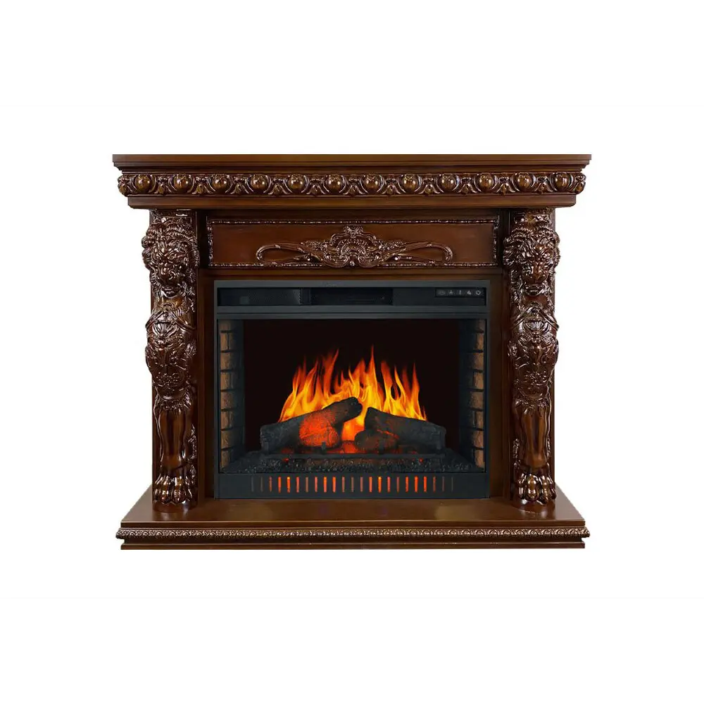 Каминокомплект Royal Flame Windsor с очагом Vision 30 1.5 кВт цвет коричневый 89335229 STLM-2203020 