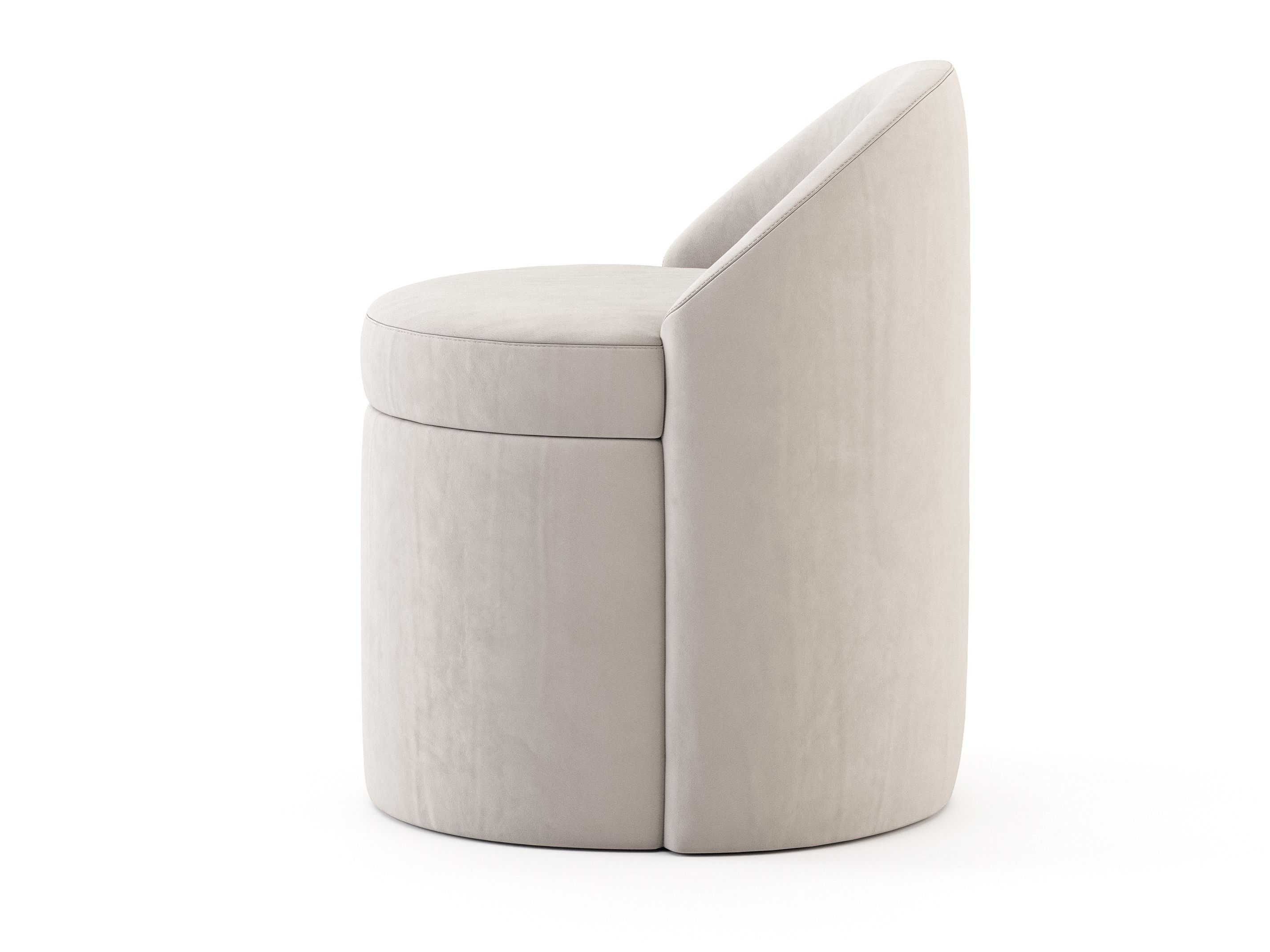 Круглый пуф из ткани Stylish Club Elis ARCH-00076792