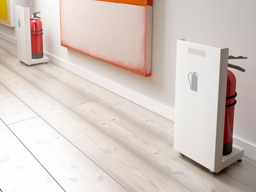 Systemtronic Стальная опора для огнетушителя с колесами sun-id-1399269 - Вид №2