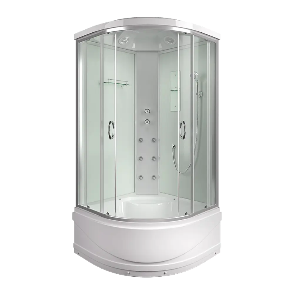 Душевая кабина Mirwell MRL903-31-RUS высокий поддон 90x90 см 82806852 STLM-2111101  - Вид №1