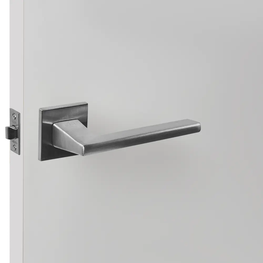 Дверные ручки PUNTO Bright для межкомнатных дверей в матовом хроме 85203184 STLM-0059845 - Вид №4