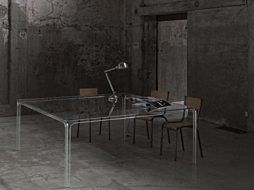 Glas Italia Прямоугольный стол из хрусталя sun-id-1405500 - Вид №1