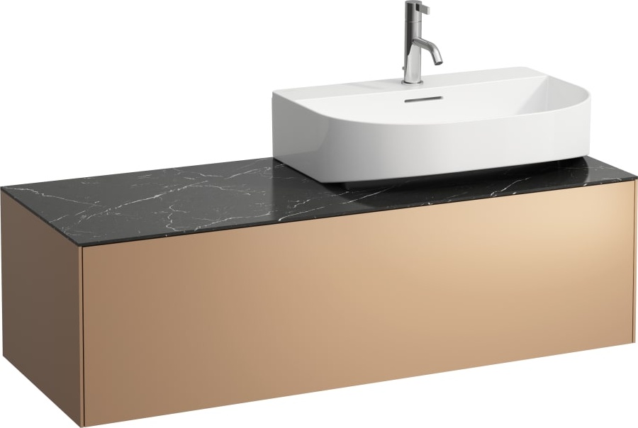 H4054530340421 Шкафчик, 1 ящик, совместим с мини-раковиной 816341, 816342, с отверстием слева/справа LAUFEN PRO - Вид №3