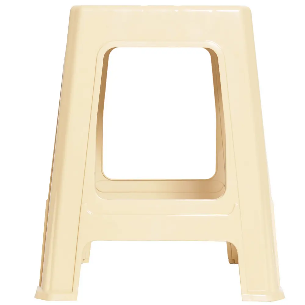 ТУБА-ДУБА Садовый табурет пластиковый бежевый 39×39×45 см 18855824 нет STLM-1478331 - Вид №2