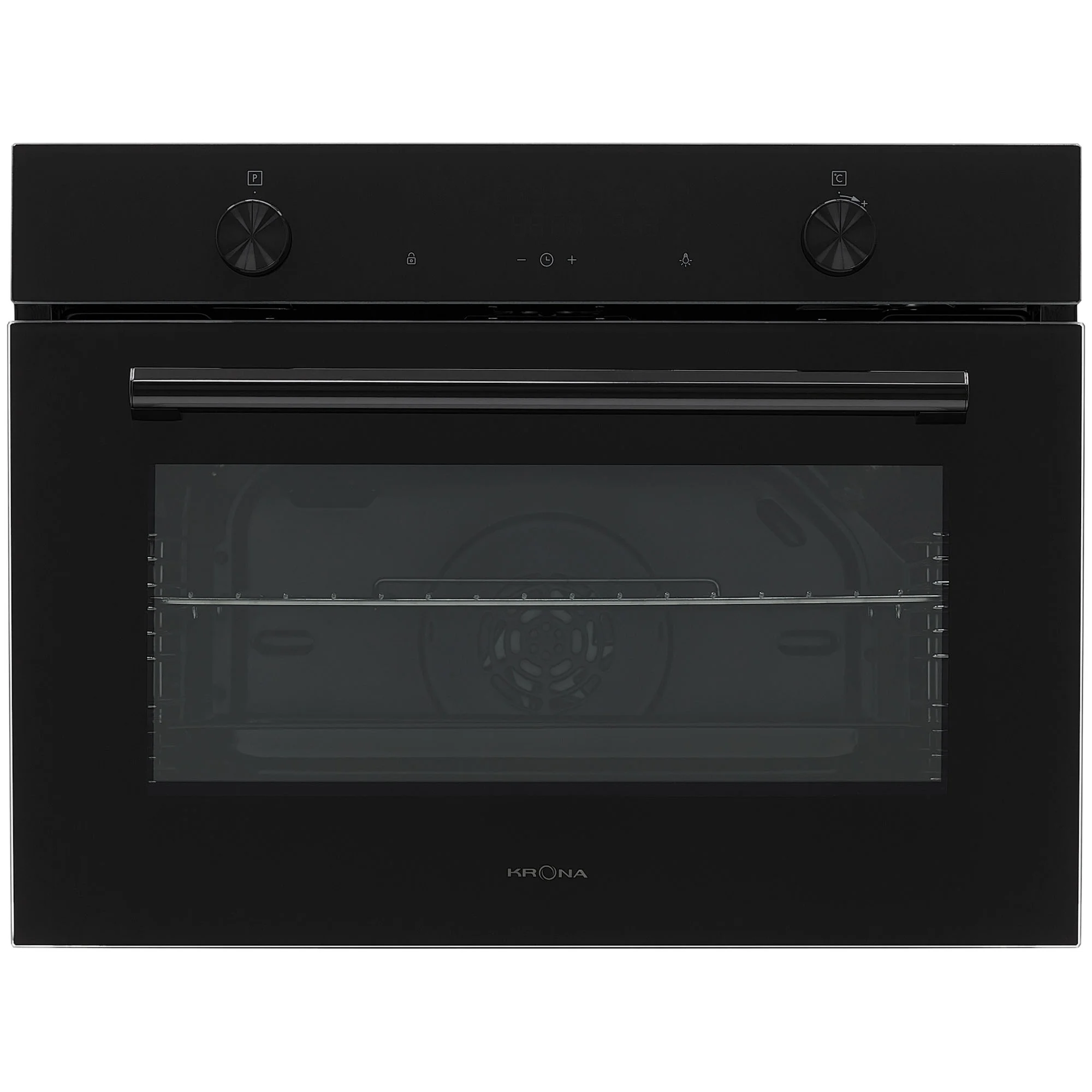 9138444 Электрический духовой шкаф KRONA PARABEL 45H BL/BL черный KRONA1 STDN-0103418