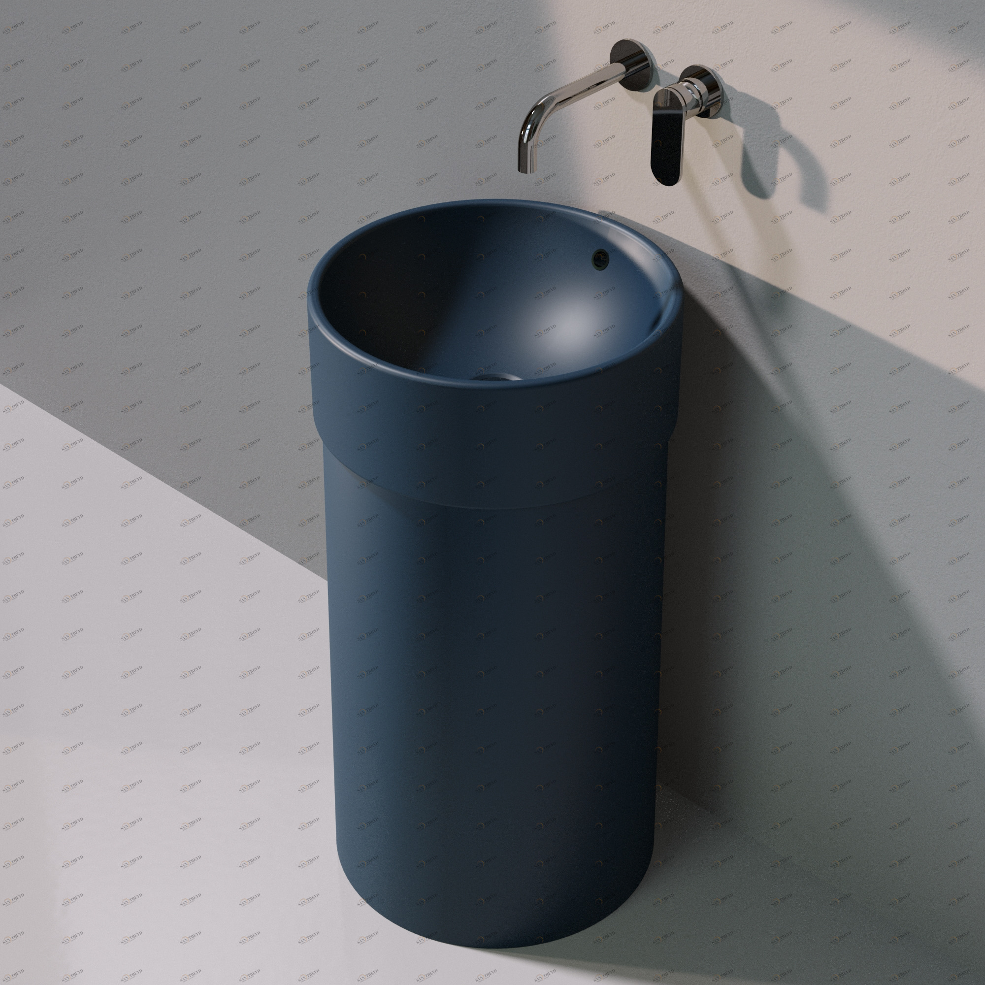 5050-42C_COLP.7016 Пьедестал для раковины овальная Ceramica Flaminia 