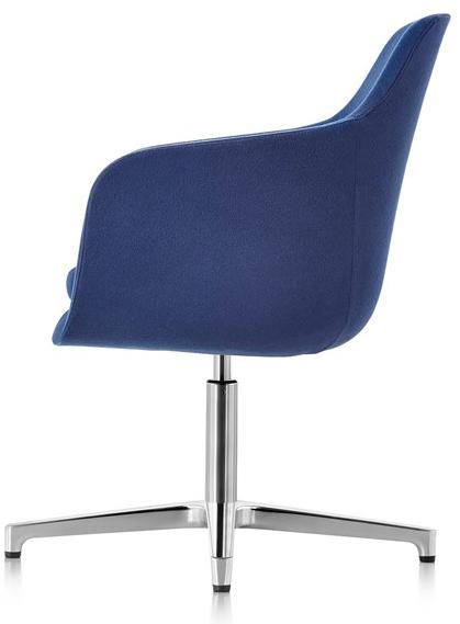 Herman Miller Вращающееся кресло из ткани с 4 спицами и подлокотниками Saiba sun-id-1414181 - Вид №2