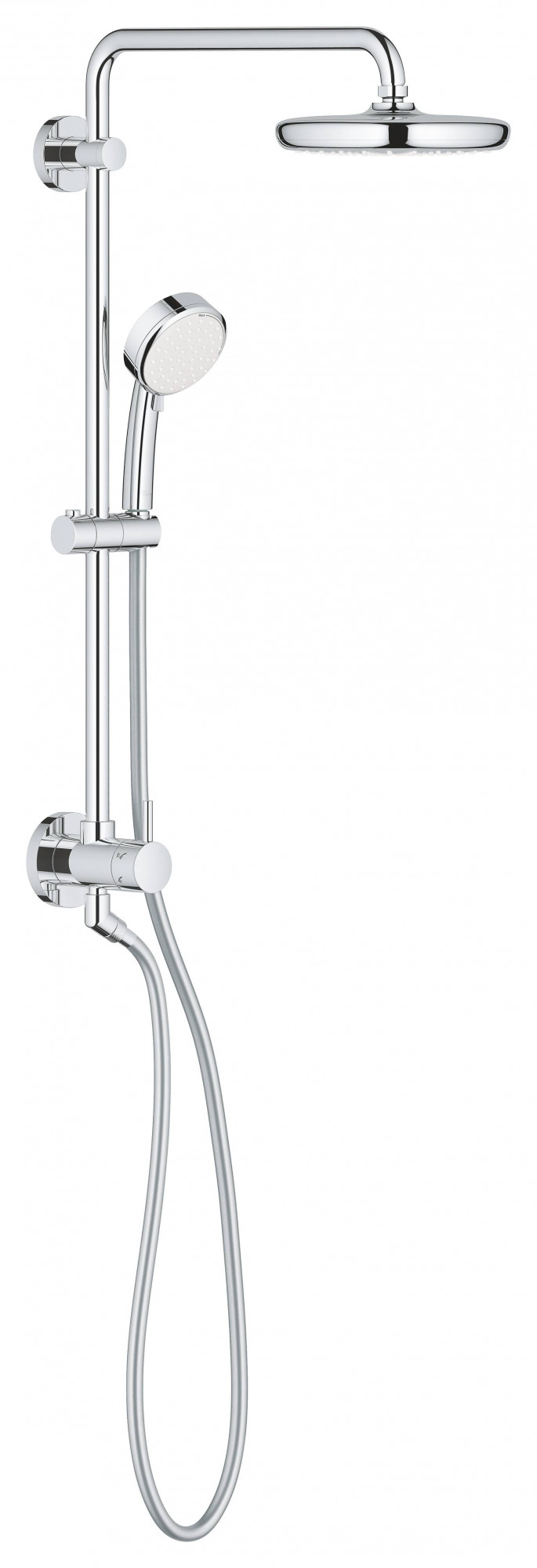 Душевая система GROHE Tempesta 210 Retro-fit с переключателем (без смесителя), хром (26190001)
