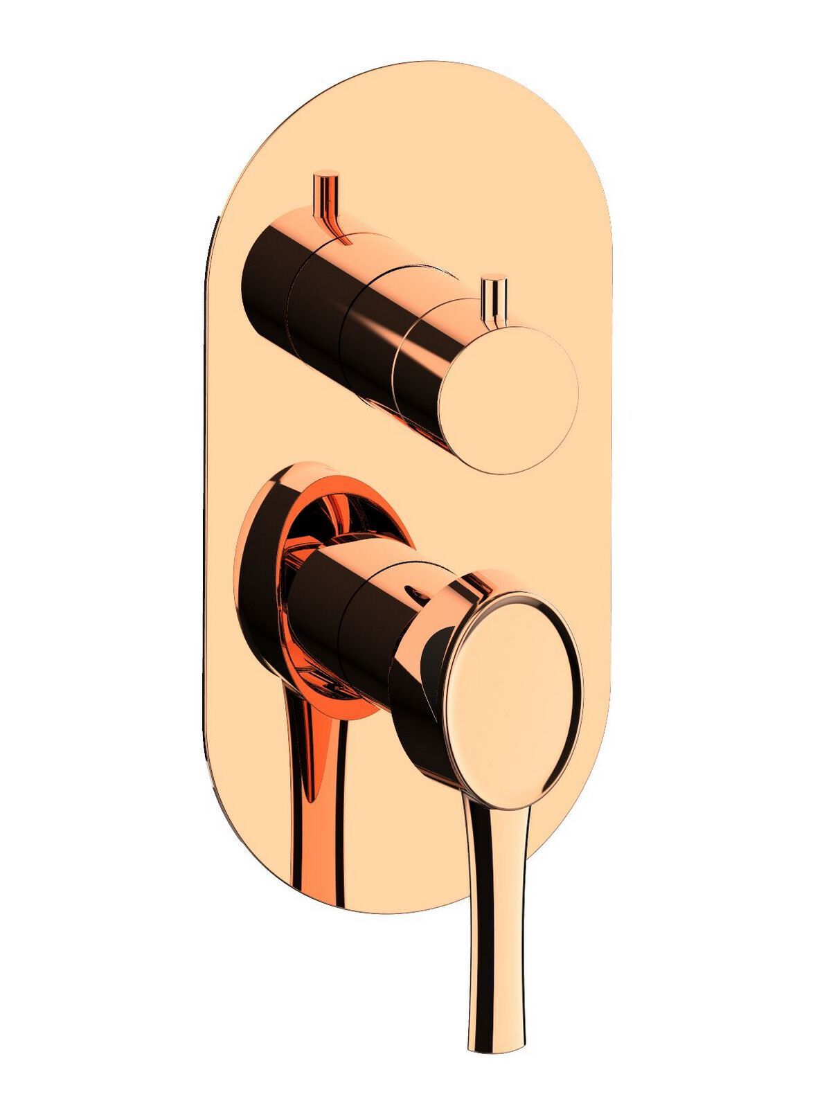 Встраиваемый однорычажный смеситель для душа с переключателем Rubinetterie Frattini Delizia ARCH-00152600 - Вид №10