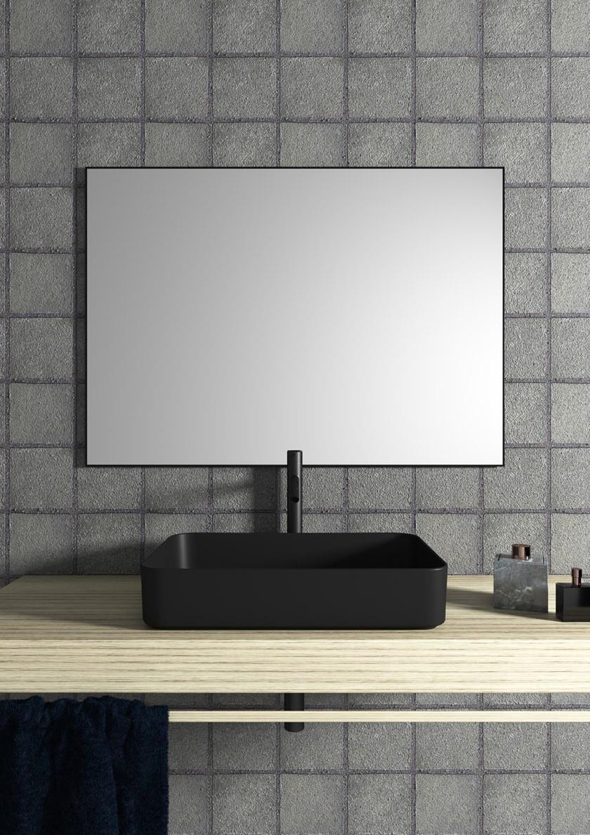 Sma42re65001 Накладная раковина на столешницу  овальная Olympia Ceramica Smash - Вид №2